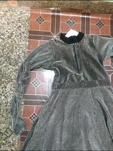 Elegant Grey Maxi Dress