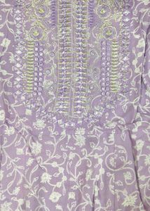 🪻Asthetic Elegant Lavender Floral Kurta