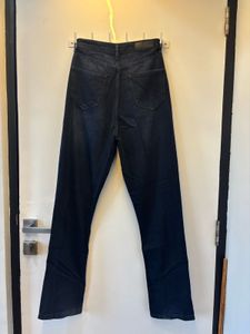 Charcoal Black Straight Fit Jeans | Kraus
