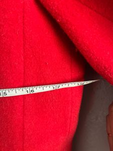 Classic Korean Red OverCoat 🧣