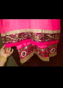 Very Pretty Long Anarkali Dress With Dupata