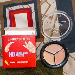 LIMPACT Beauty HD 3 In 1 Concealer Palette