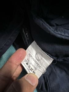 Navy Blue Casual Trouser ,size:30