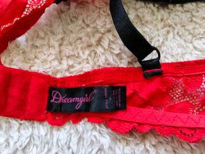 Red Lace Lingerie Set