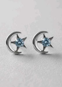 Moon & Star Earrings