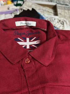 Pepe Jeans Red Polo Shirt