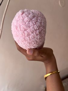 Crochet heart plushie