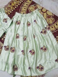 Lehenga Choli Anguri Colour