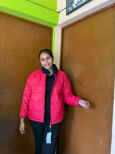 Red Padded Jacket - Stylish &amp; Warm