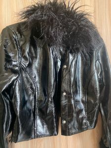 H&M Faux Leather Jacket