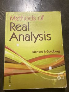 Methods Of Real Analysis By Richard R Goldberg