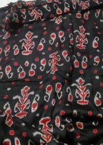 Modal Satin Fabric Block Print