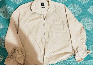 Max Casual Beige Shirt