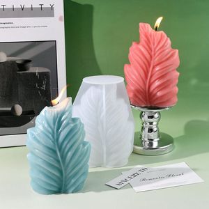 LuxuryDeco Leaf Candle Silicon Mould