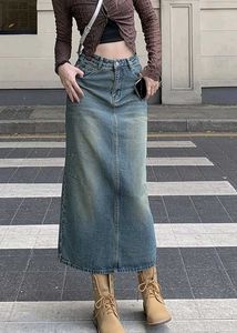 Midi Skirt Acubi Streetstyle Gothic Grunge Y2k