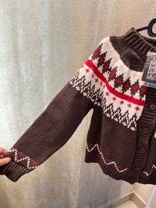 Cute Patterned Cardigan