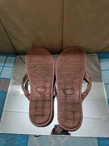Pink Velvet Flats