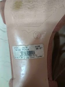 Pink Heels with Bow Detail
