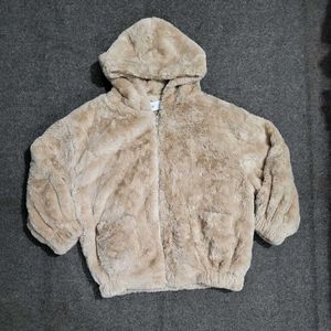 Faux Fur Hoodie