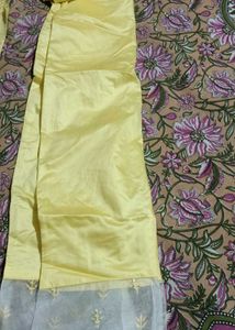 Yellow Embroidered Kurta Set