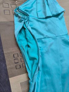 Vero Moda Blue One Shoulder Sheath Dress