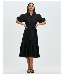 Elyse Midi Shirt Dress
