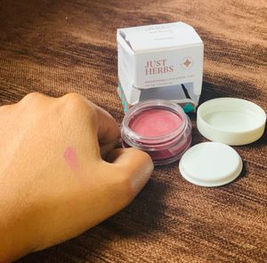 Just Herbs nourishing lip &amp; cheek tint 04mahogany shade