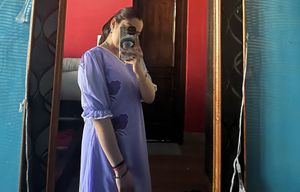 Lavender Dress