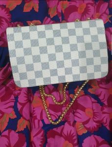 LV Sling Bag- Whitw