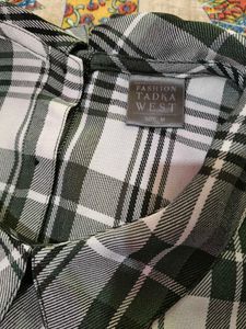 Girls Plaid Dress , An Elegant top