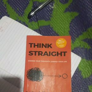 I Am Selling A Fabulous Book "Think Straight "