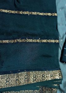 New Kurti Pant Dupatta( Sleeves Attached)