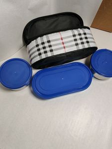 TOPWARE 3 PCs Stainless Steel Lunch Box