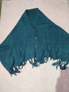 Knitted Poncho/scarf