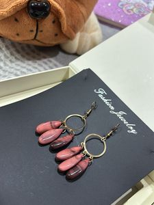 Gold Pastel Peach Beads Hangings