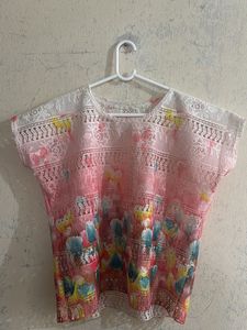 Lace Floral Top