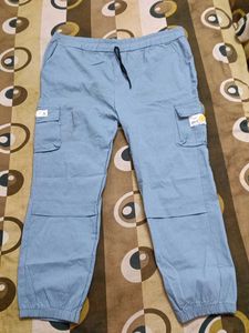 Light Blue Cargo Pants