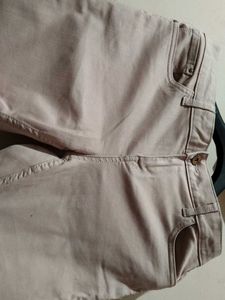 Beige Capri Pants