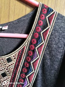 Ethnic Embroidered Dress