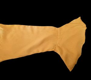 Van Fashion Women High Low Yellow Dress