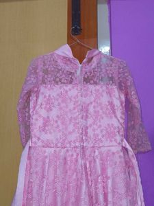 Pink Lace Dress