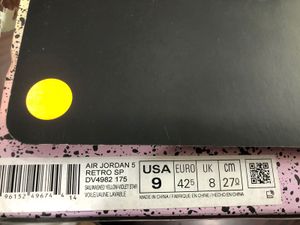 New Air Jordan 5 Retro SP We The Best Sail Sneaker