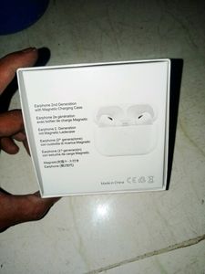 Empty Earbud Box