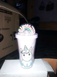 Baby Pink Unicorn 🦄 Sipper