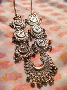 Oxidised necklace combo Set of 4