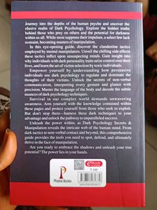 Dark Psychology Secrets And Manipulation