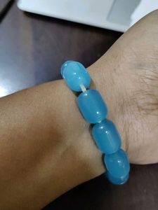 Light Blue Crystal Beads Bracelet