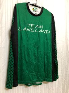 Small Green Long Sleeve T Shirt