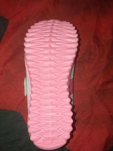 Girls&#39; Pink &amp; Gray Slip-On Sneakers