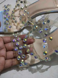 Moda X Transparent Heels